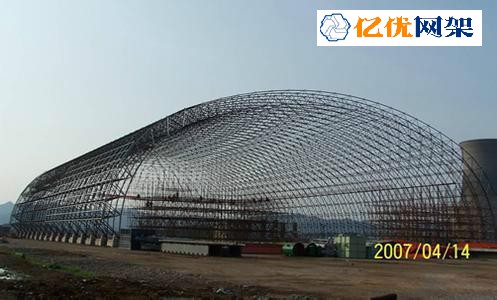 沙坪坝料棚网架