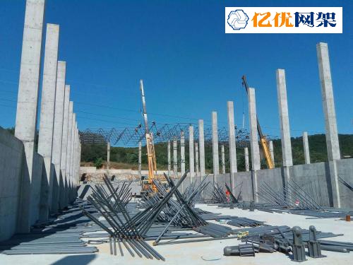 沙坪坝料棚网架设计