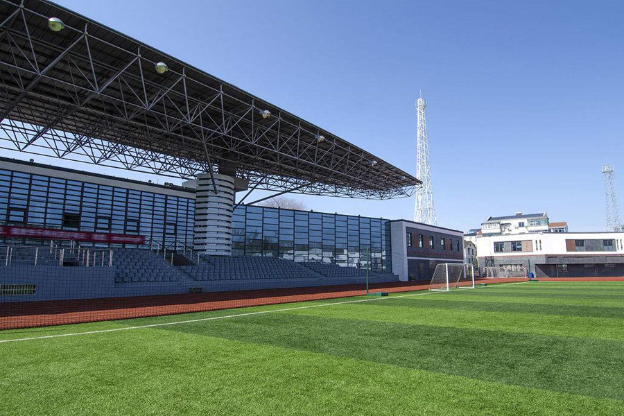 沙坪坝体育场看台网架工程